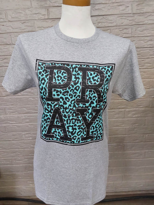 TRANSFER - PRAY Cheetah Print