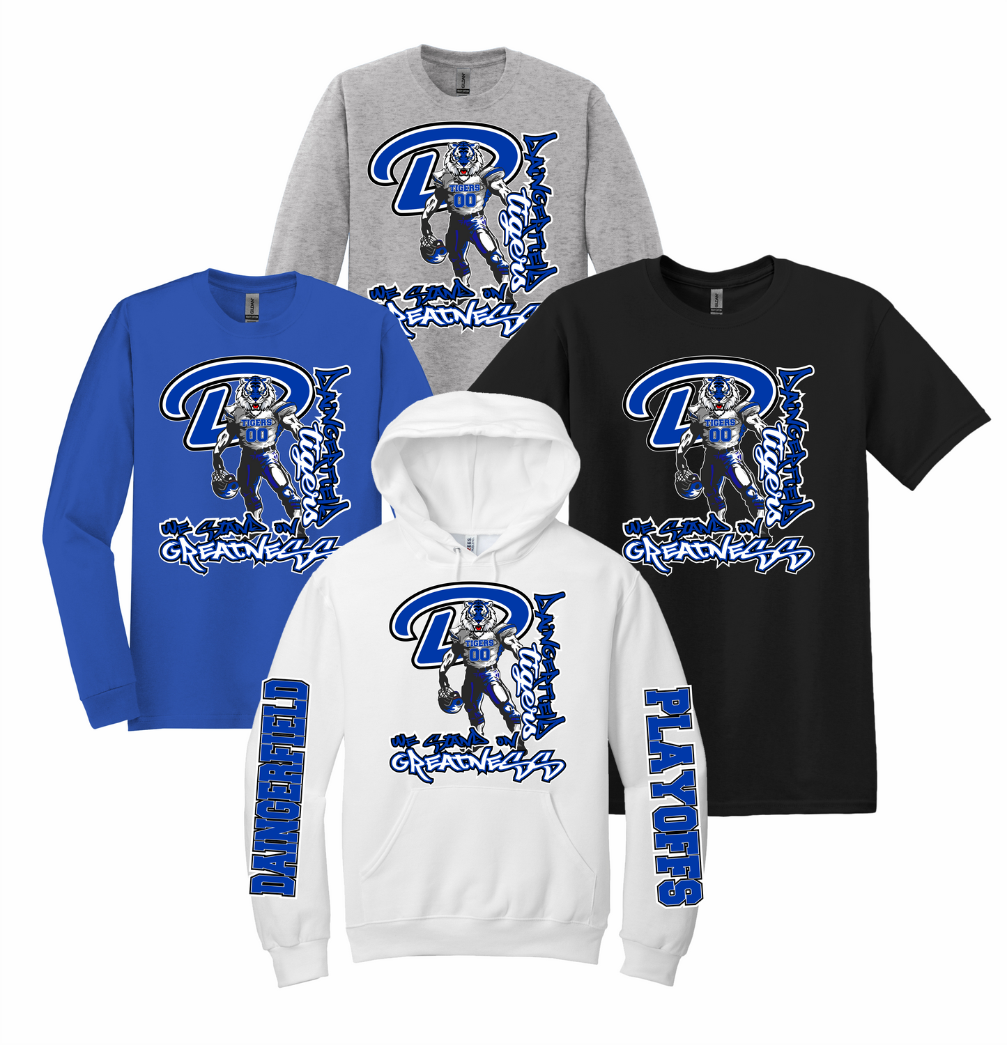 Tiger Playoff 2023 V3 (oversized print)