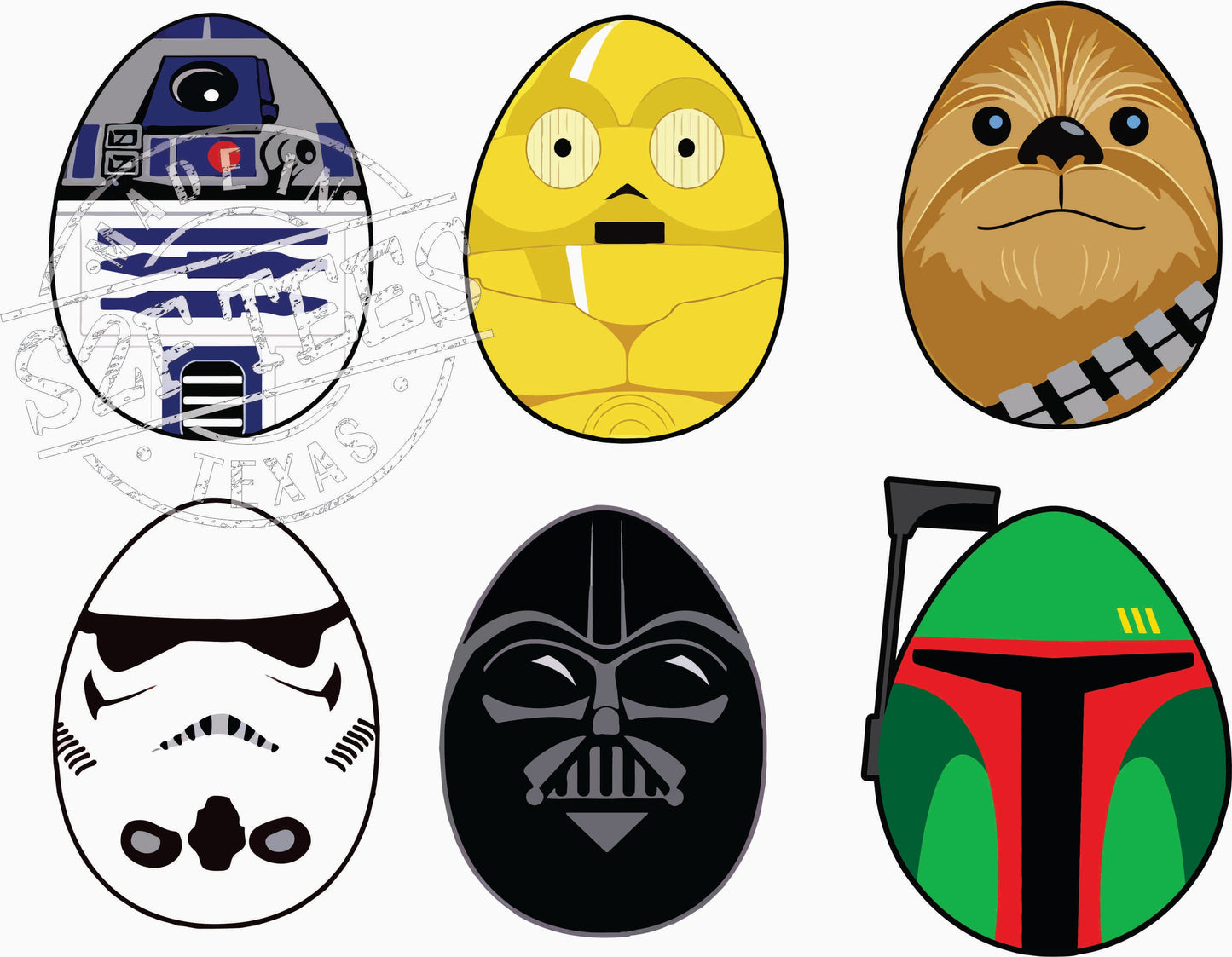 TRANSFER - Easter Eggs Star Wars