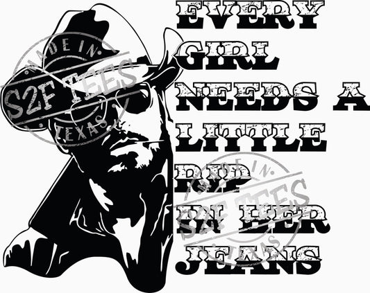 TRANSFER - Every Girl needs a little Rip in her Jeans