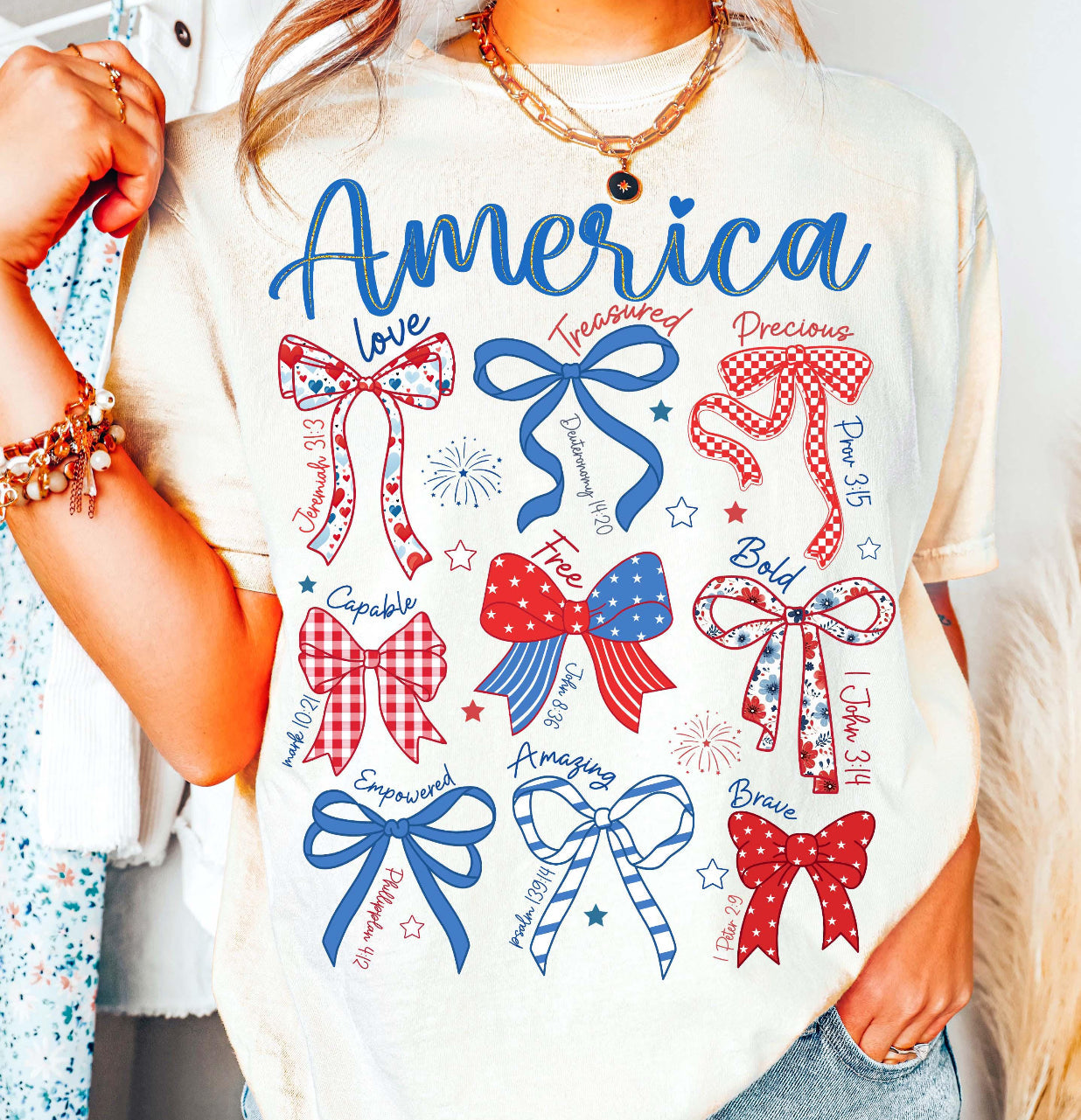 TRANSFER - 163- America-Bows