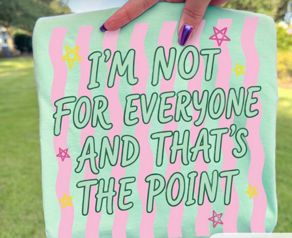 386-I’m not for everyone