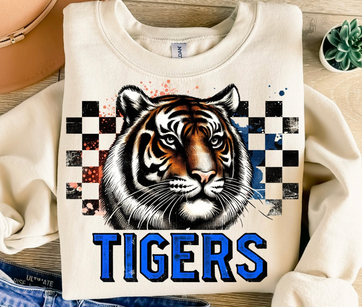 Tigers- Checkered (TRF-3328)