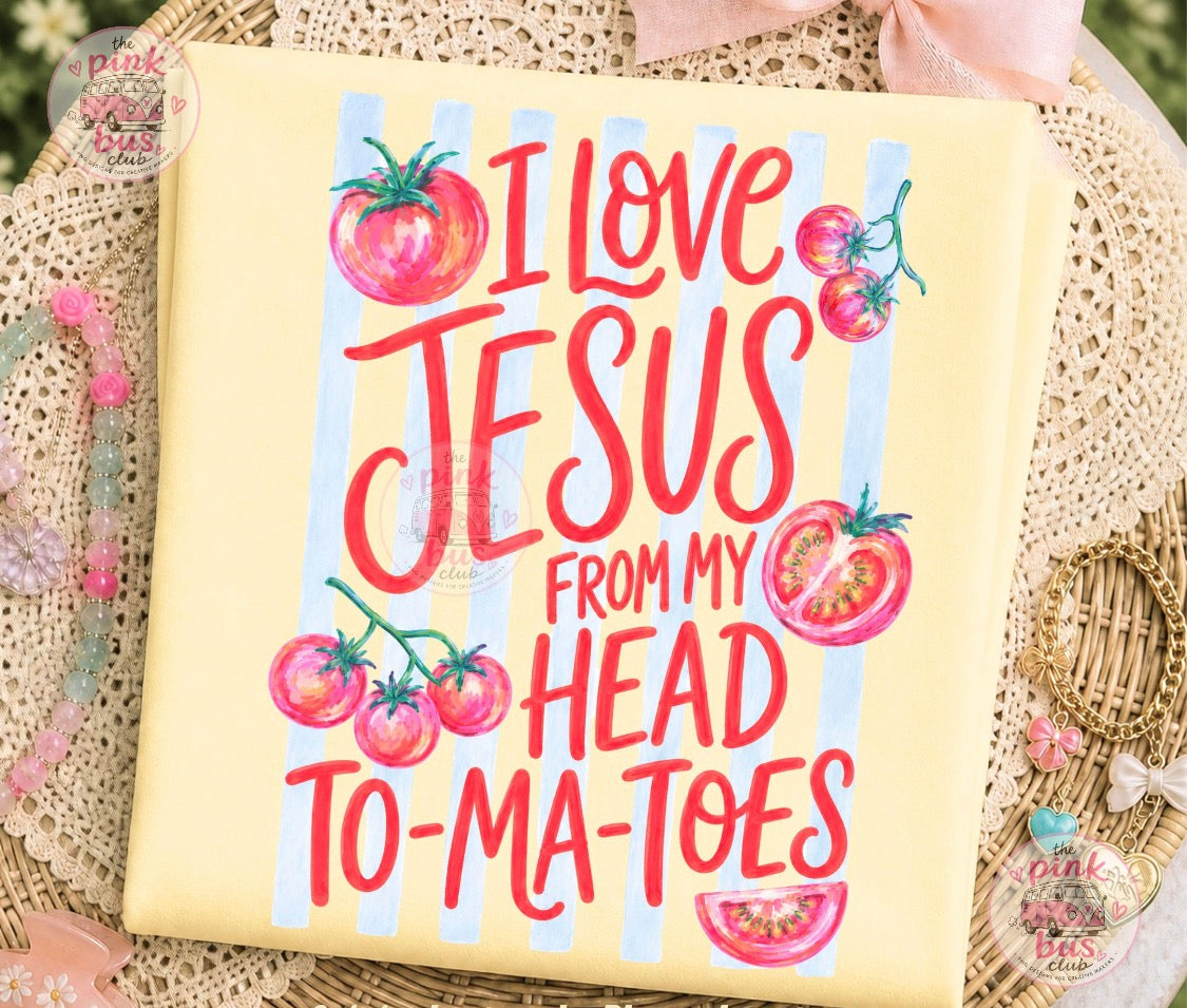 385-I love Jesus from my head