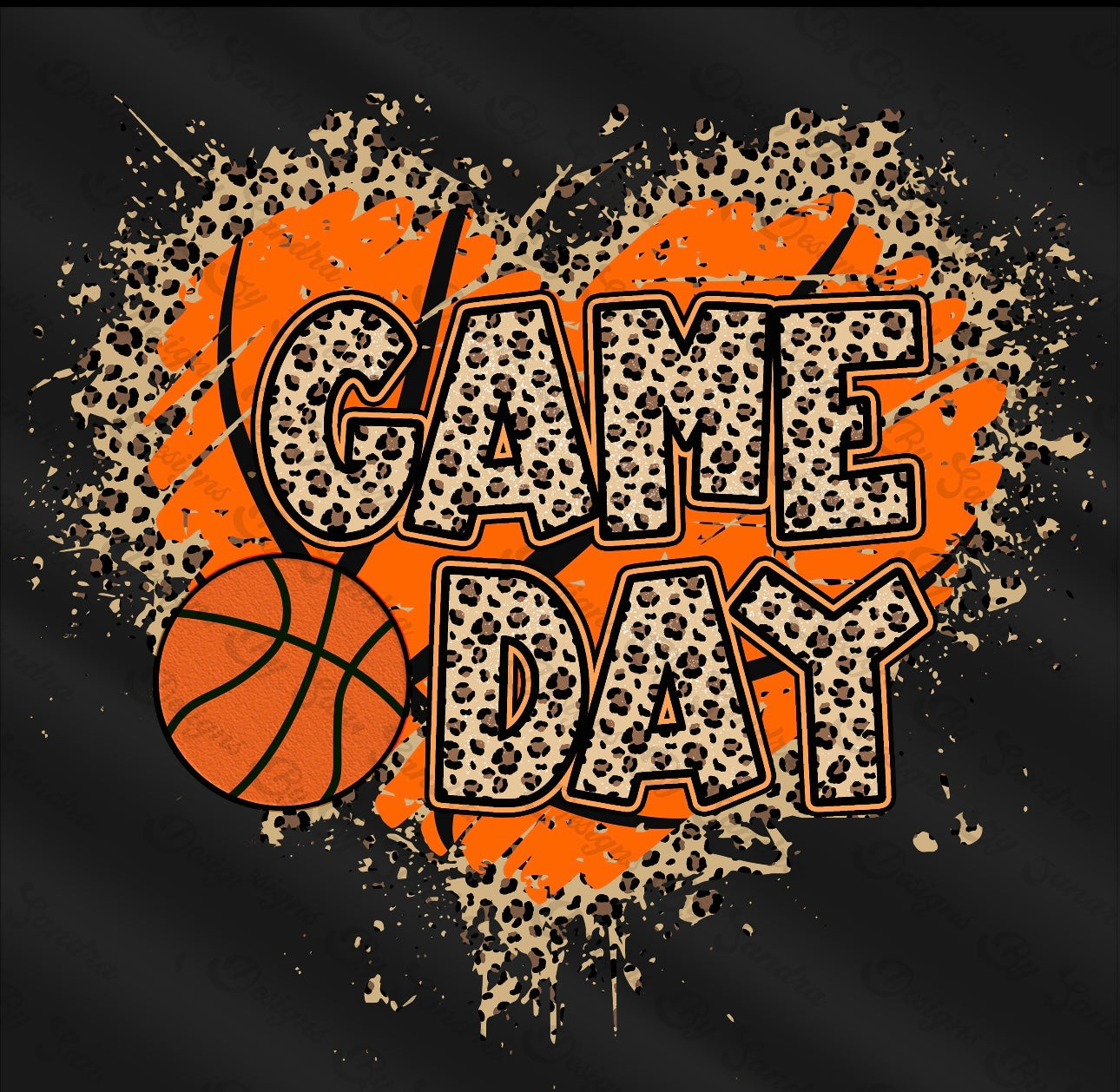 Game Day Heart Splat