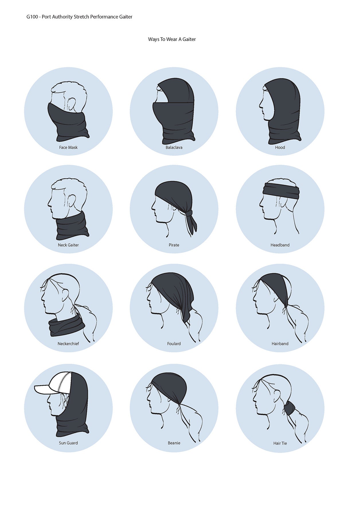 Hi-Yah Bait Port Authority® Stretch Performance Gaiter G100