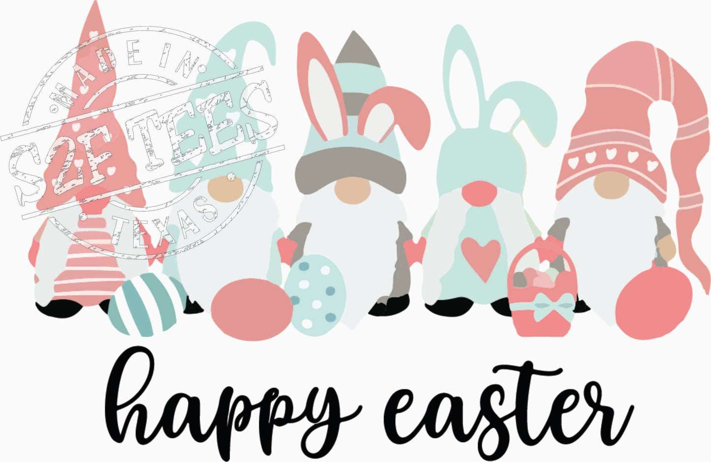 TRANSFER - Happy Easter 14 Gnomes