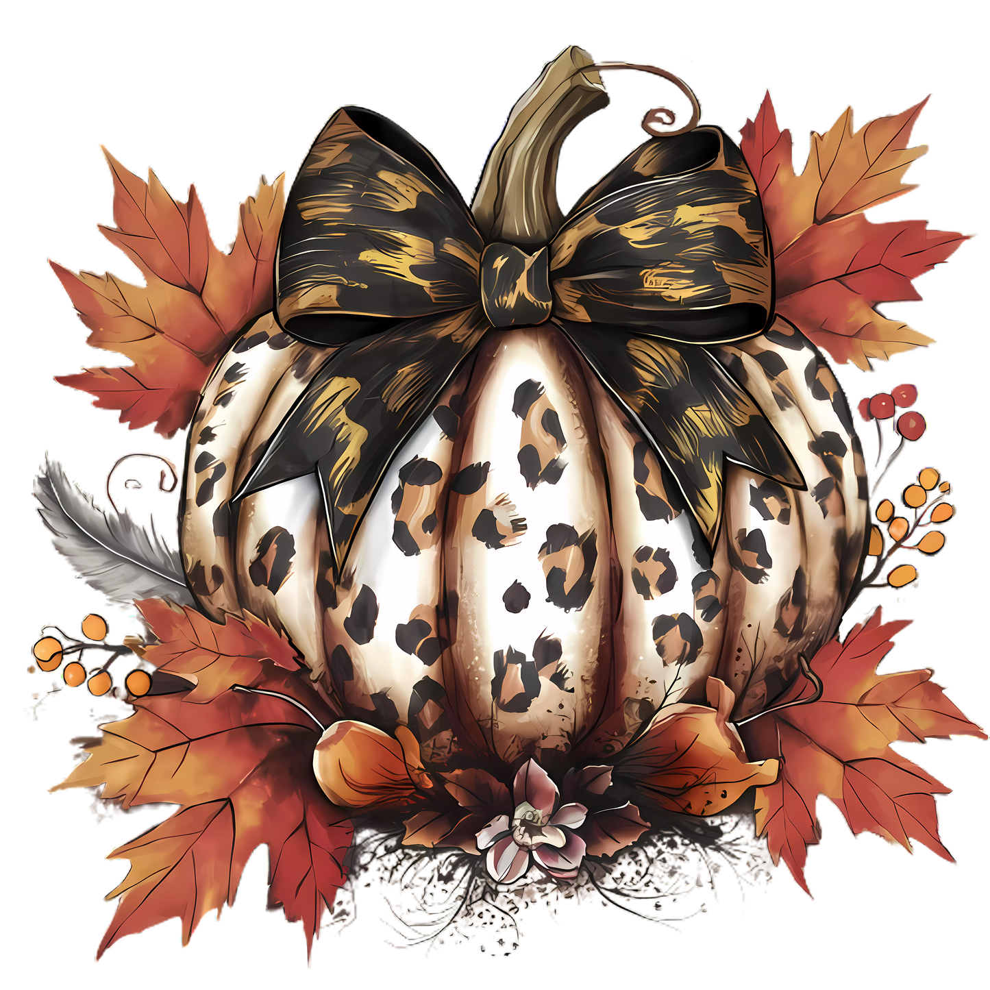 TRANSFER - Cheetah Pumpkin