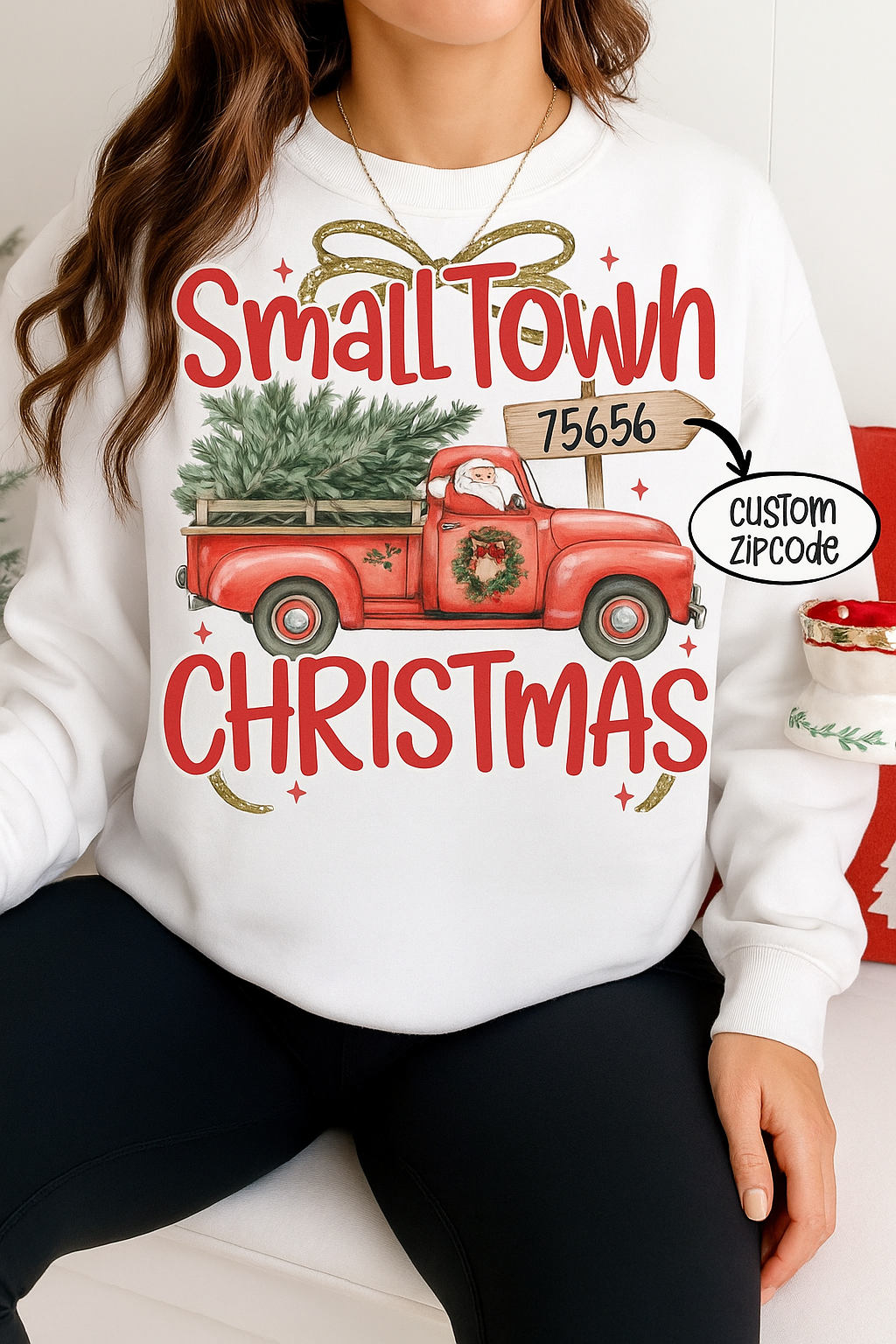 311 - Small Town Christmas- Custom Zip Code