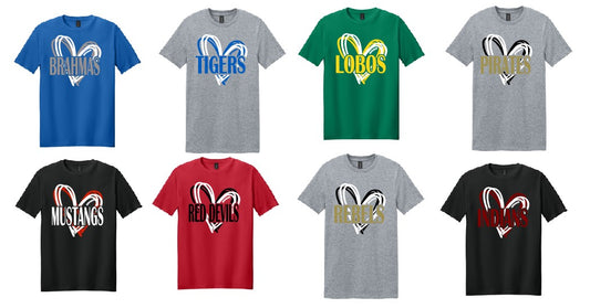 Mascot Football Heart (TRF-7885)