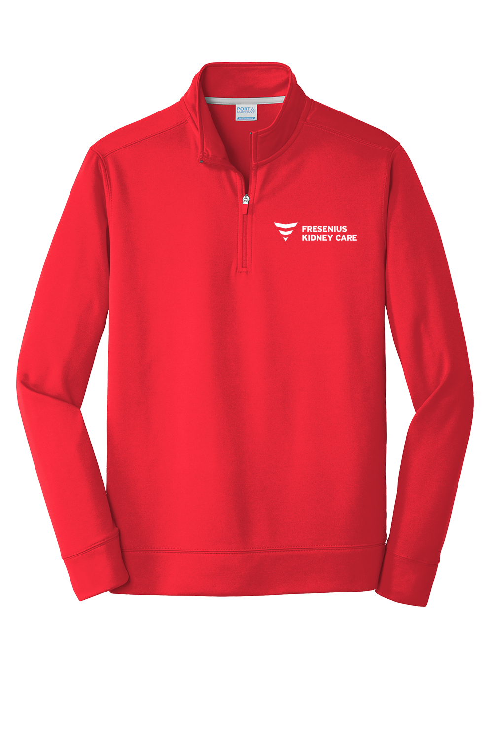 Fresenius Port & Company® Performance Fleece 1/4-Zip Pullover Sweatshirt PC590Q