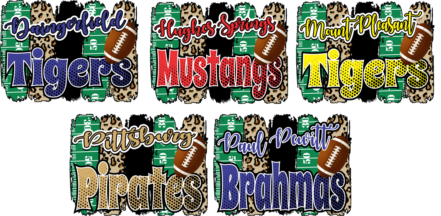 Mascot Football Field