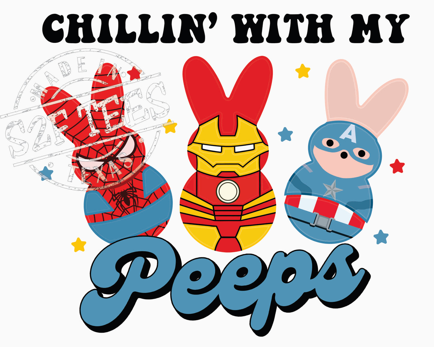 Chillin with my PEEPS Superhero