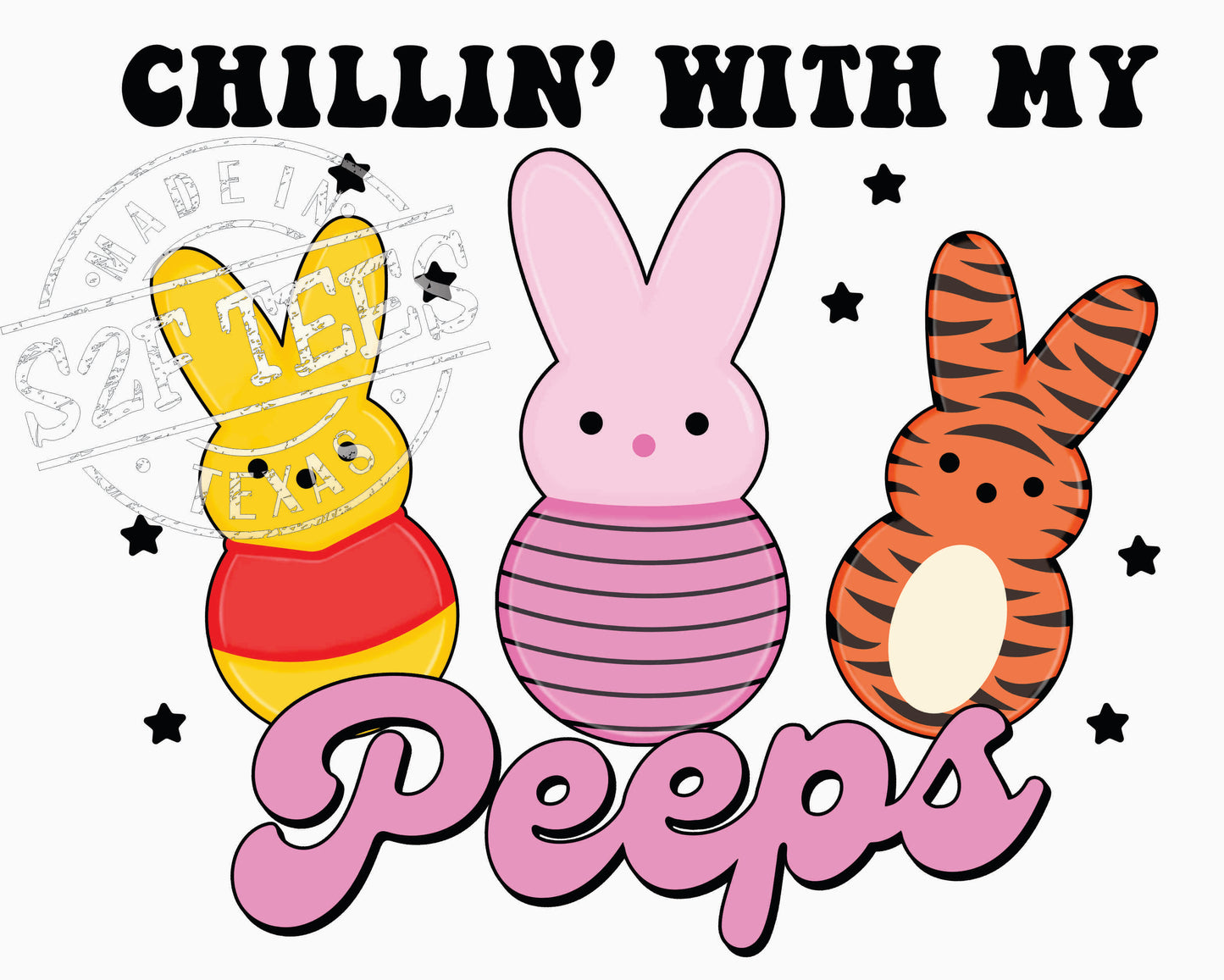 Chillin with my PEEPS Winnie the Pooh 3 (TRF-9483)