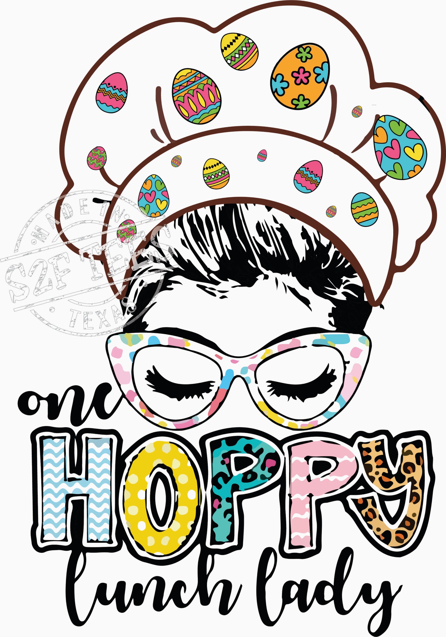 Easter Hoppy Lunch Lady 1