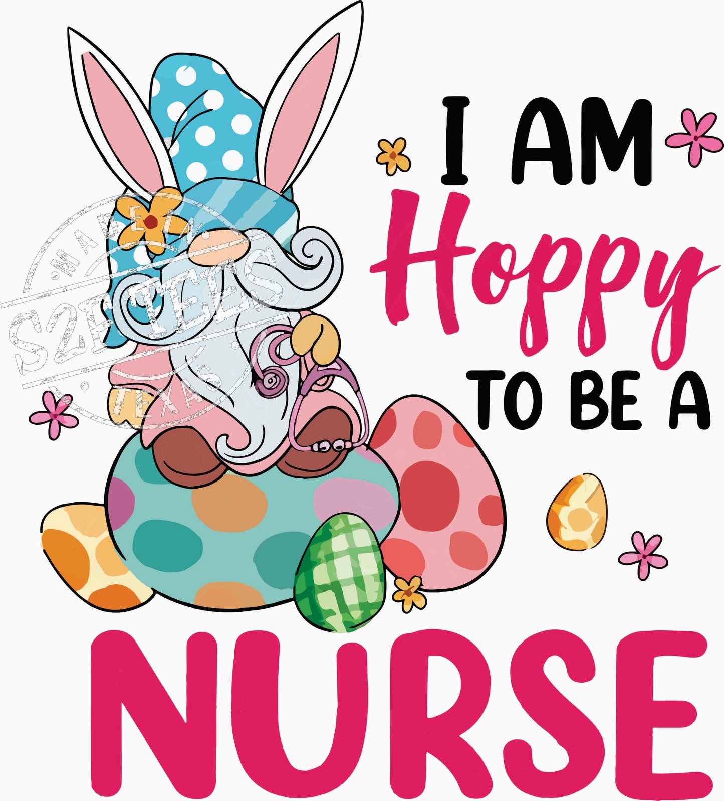 Easter Hoppy Nurse 1 (TRF-9445)