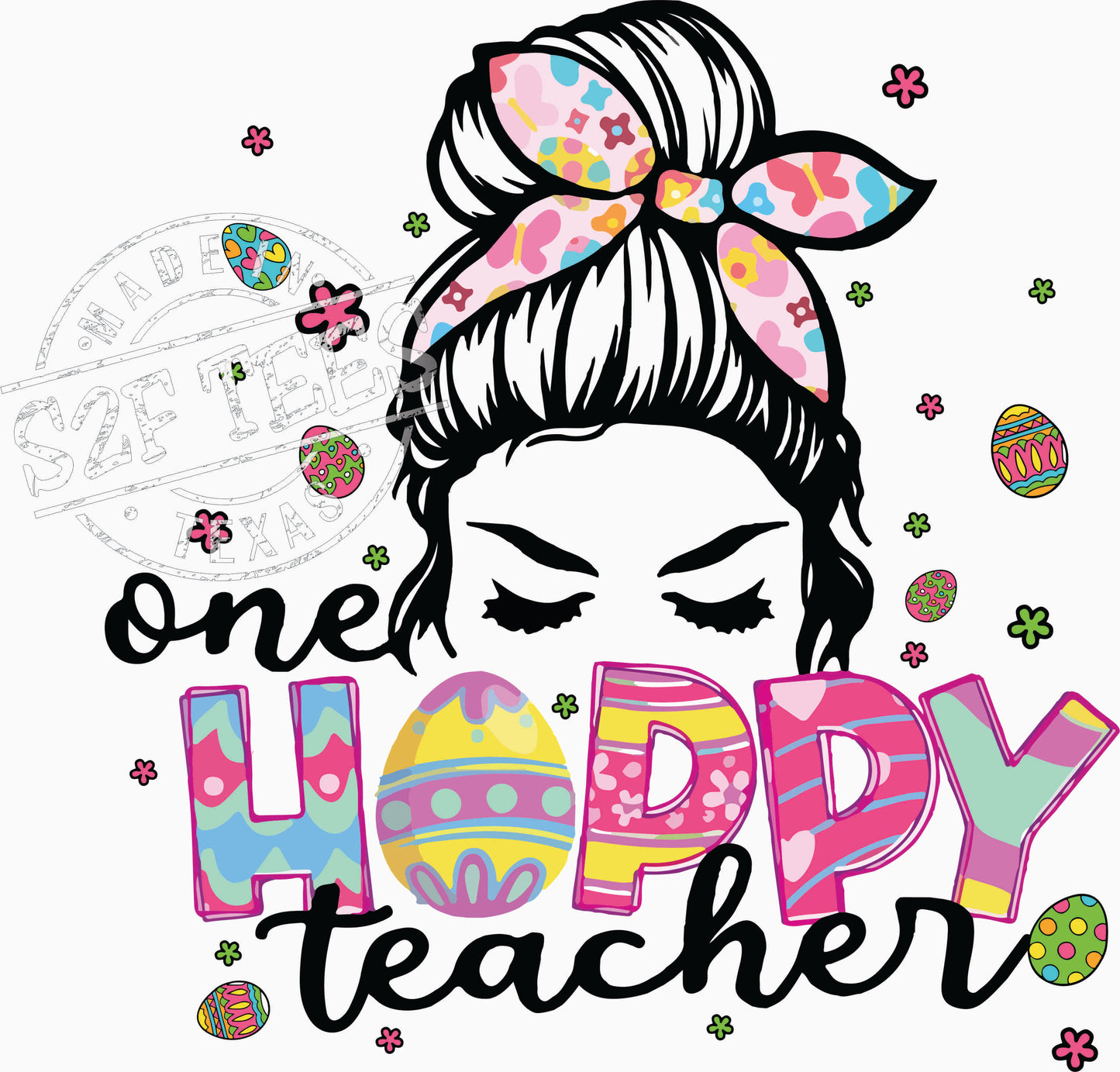 Easter Hoppy Teacher 1 (TRF-9443)