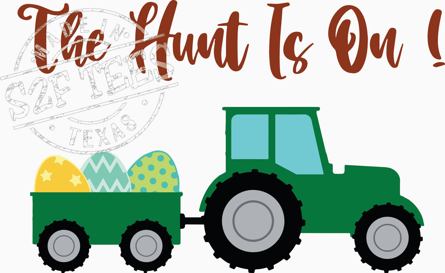 Easter Tractor The Hunt is on! (TRF-9422)