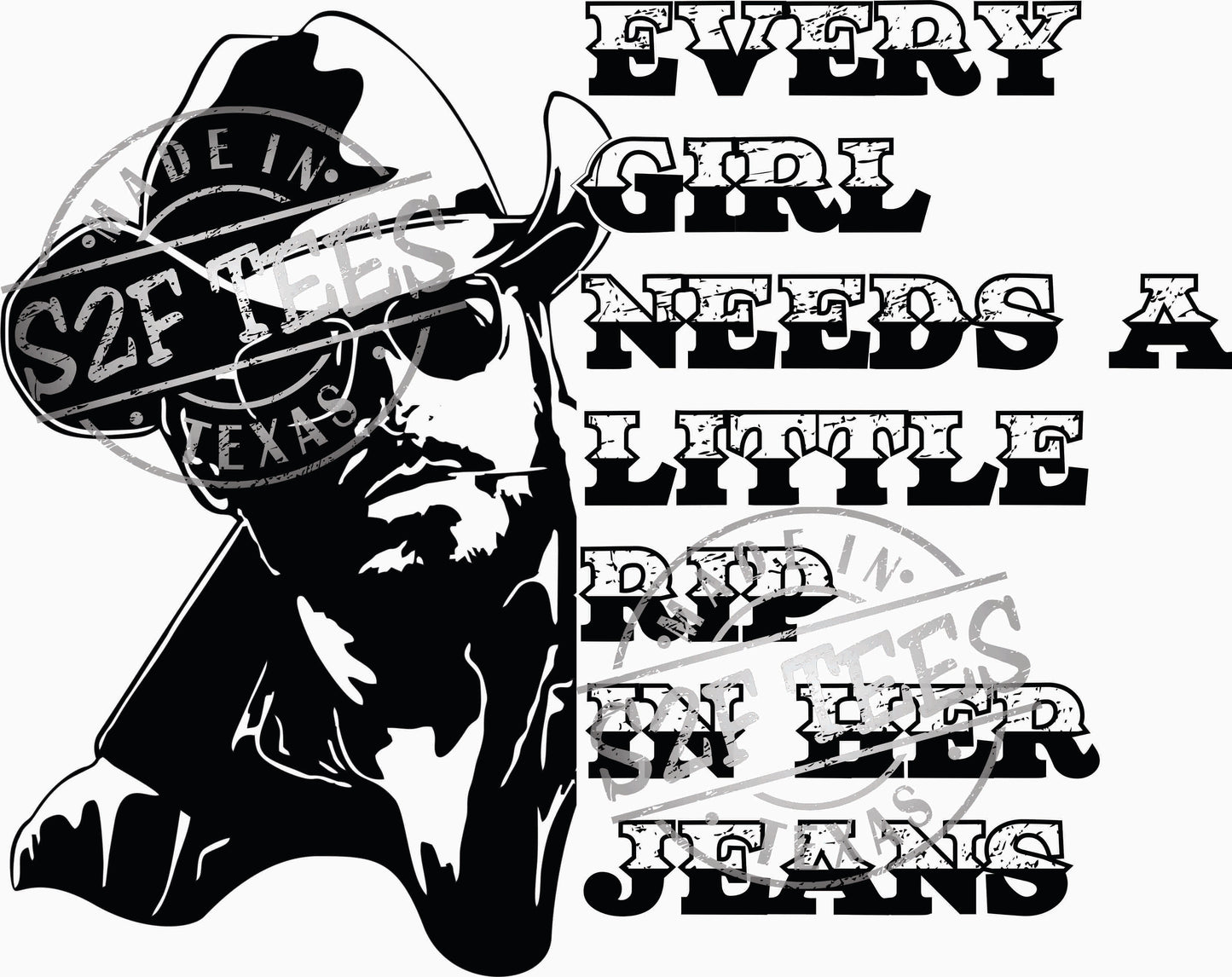 Every Girl needs a little Rip in her Jeans (TRF-9587)