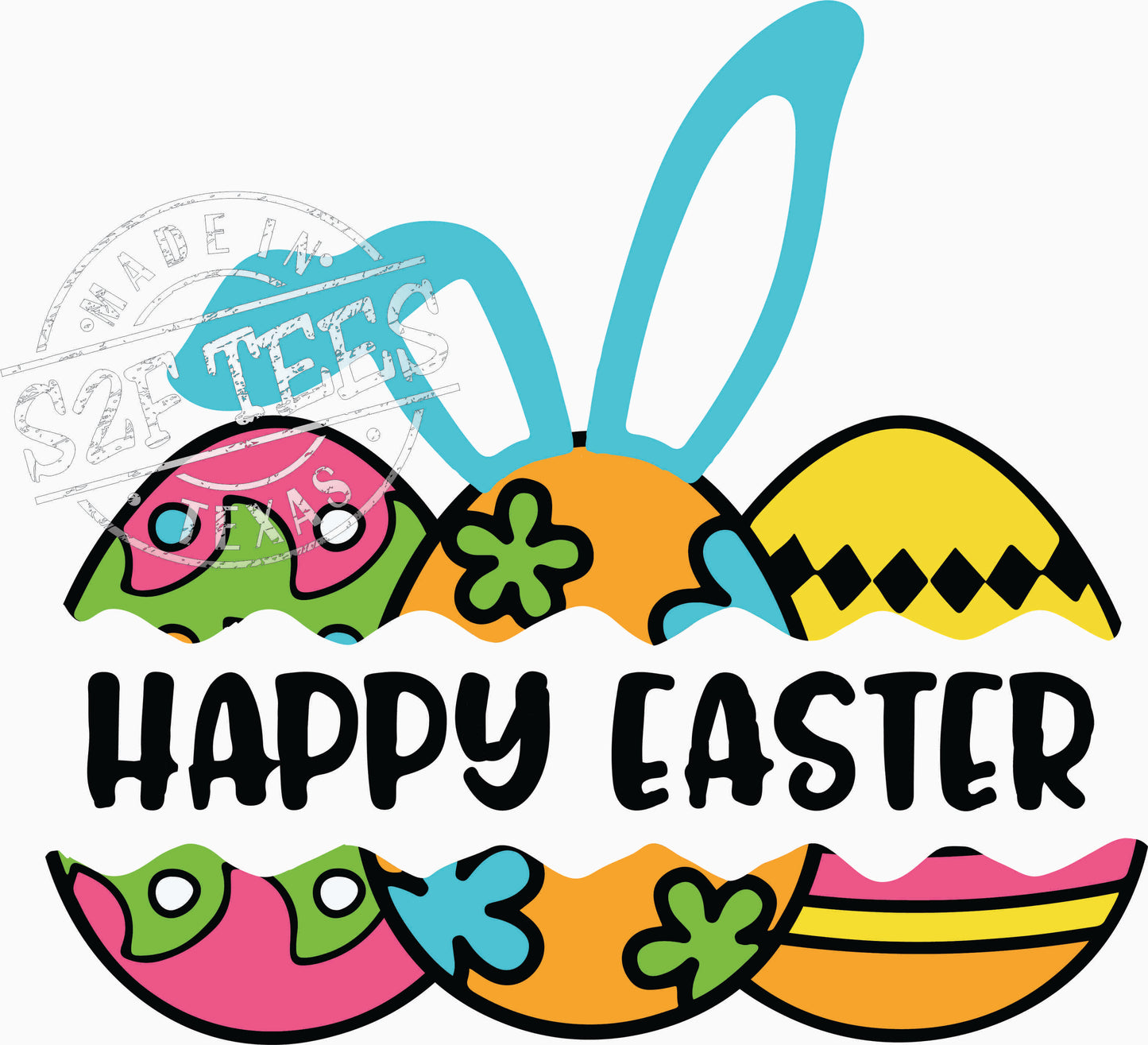 Happy Easter 13 Eggs (TRF-9460)
