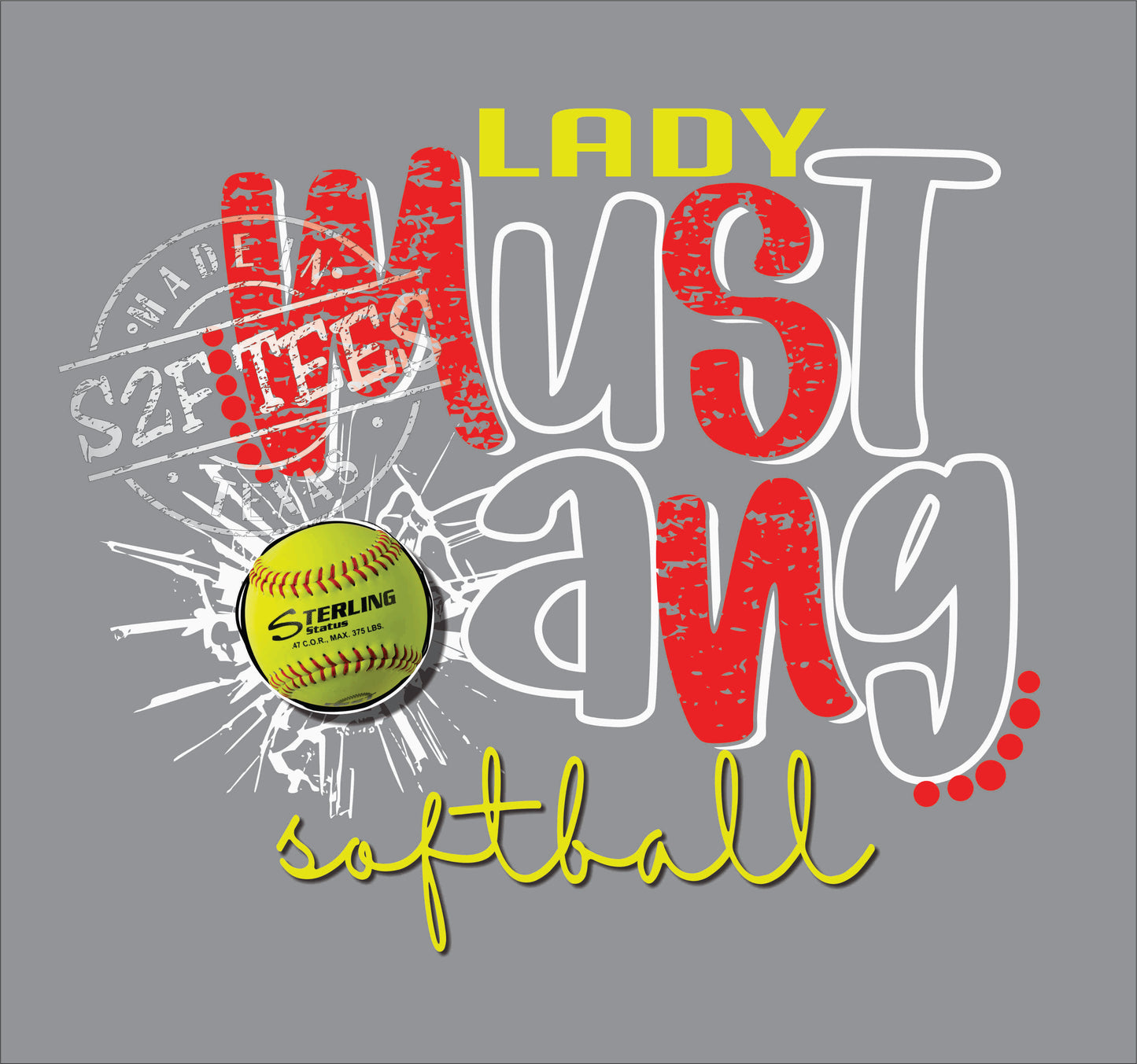 Mustang Softball (TRF-9364)