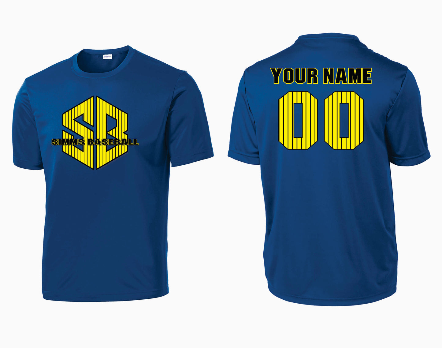 Simms Baseball Fan Tee