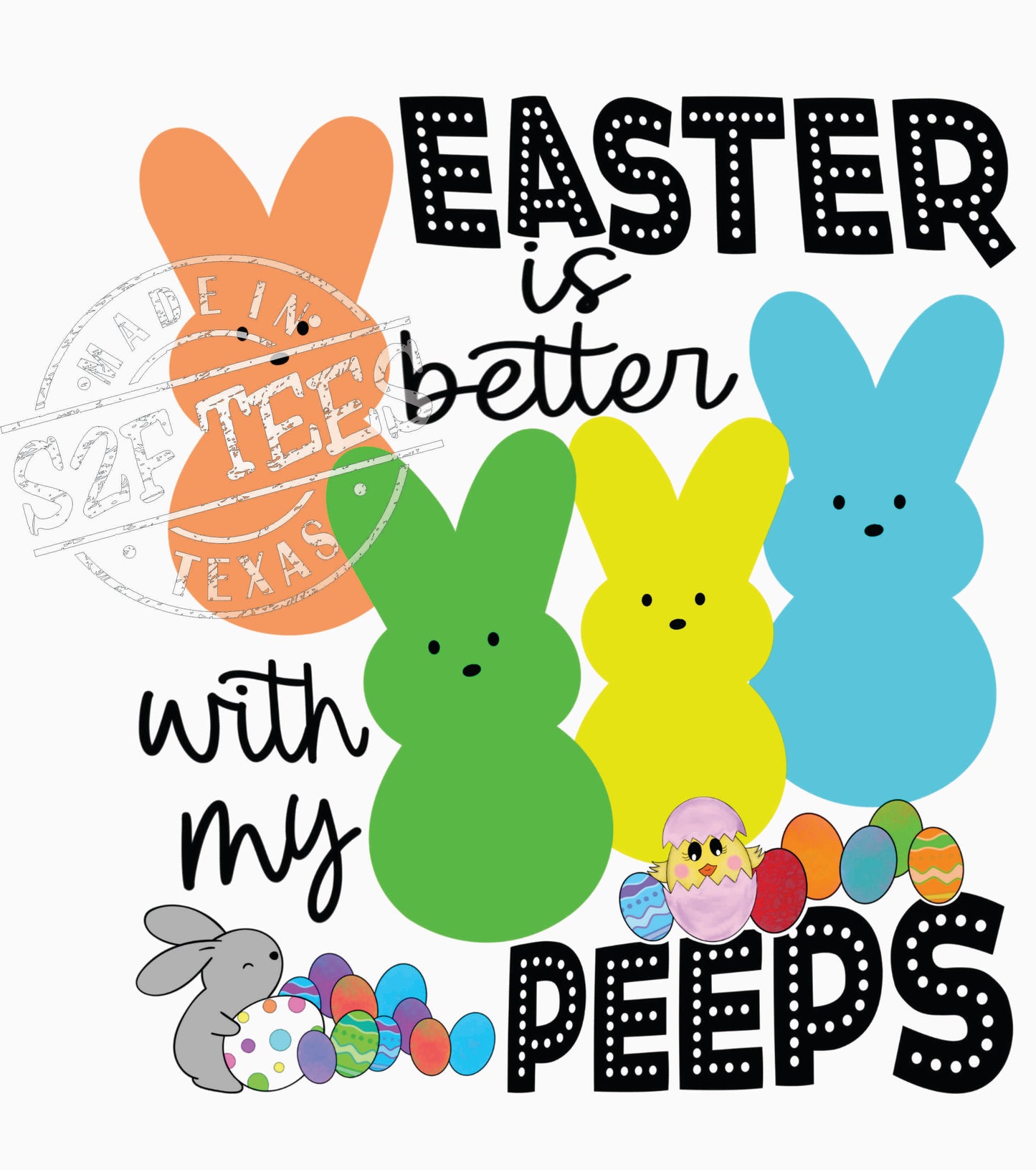 Easter is better with my PEEPS (TRF-9479)