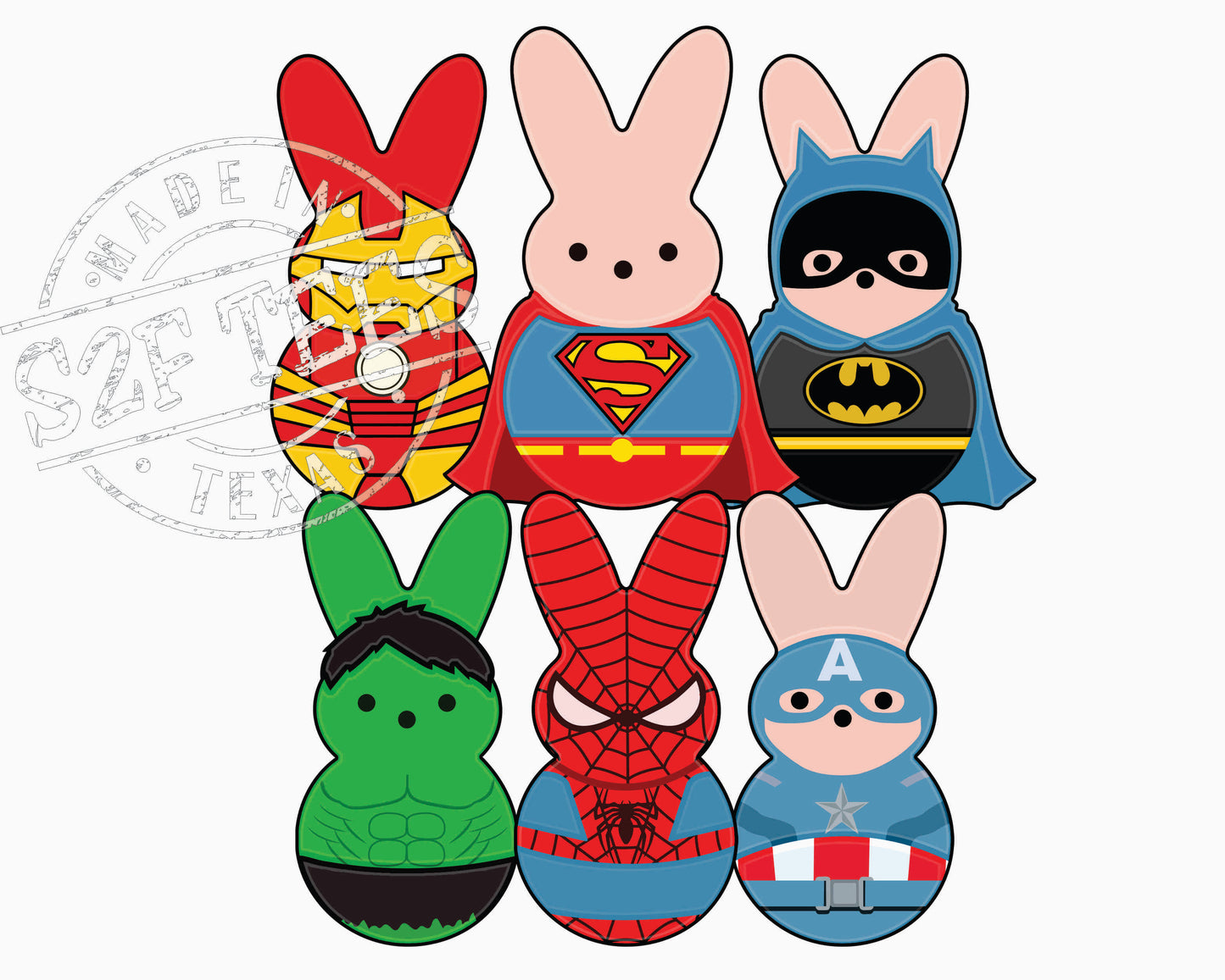 Where my PEEPS at Superhero DTF (TRF-9500)