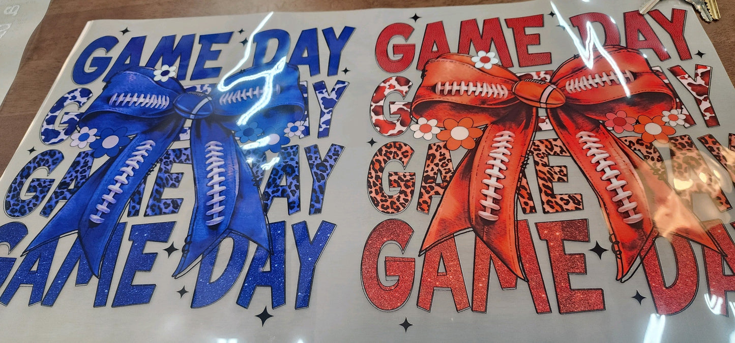 TRANSFER - Game Day Football Bow