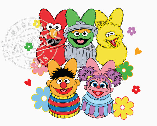 TRANSFER - Chillin with my Peeps Sesame Street 3