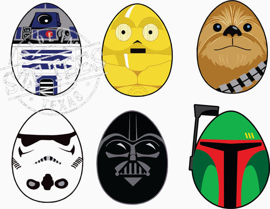 TRANSFER - Easter Eggs Star Wars