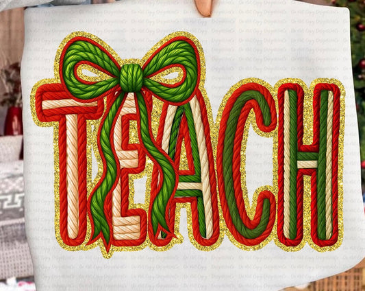 273- Teach - faux knit