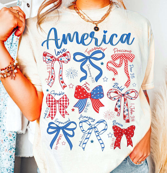 TRANSFER - 163- America-Bows