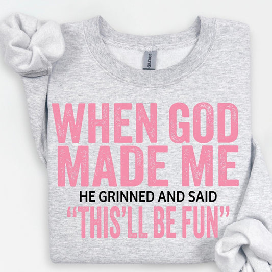 356- when God made me