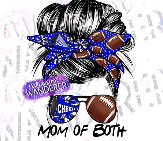 TRANSFER - Mom of Both-Cheer and Football