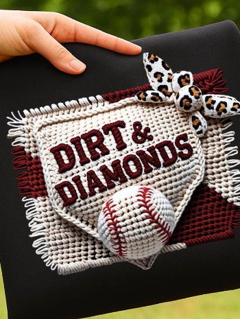 338- Dirt & Diamonds - faux knit