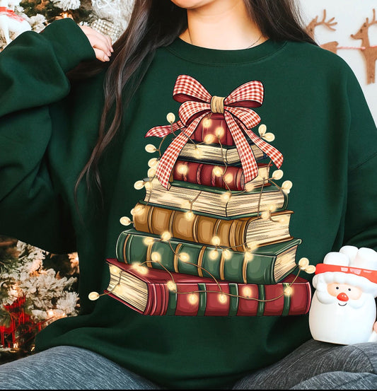 279-Book Christmas Tree