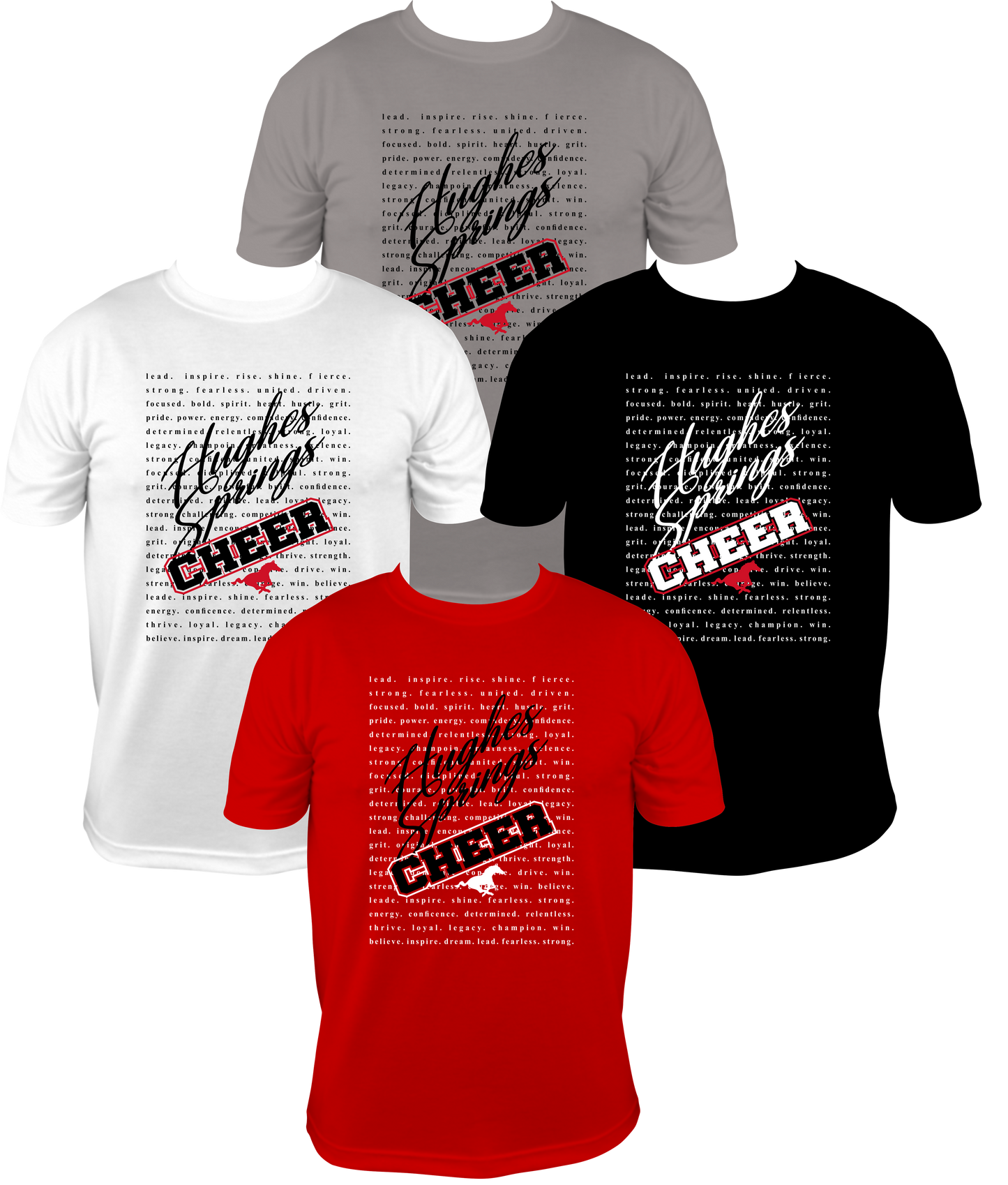 Hughes Springs Cheer Fundraiser Tees