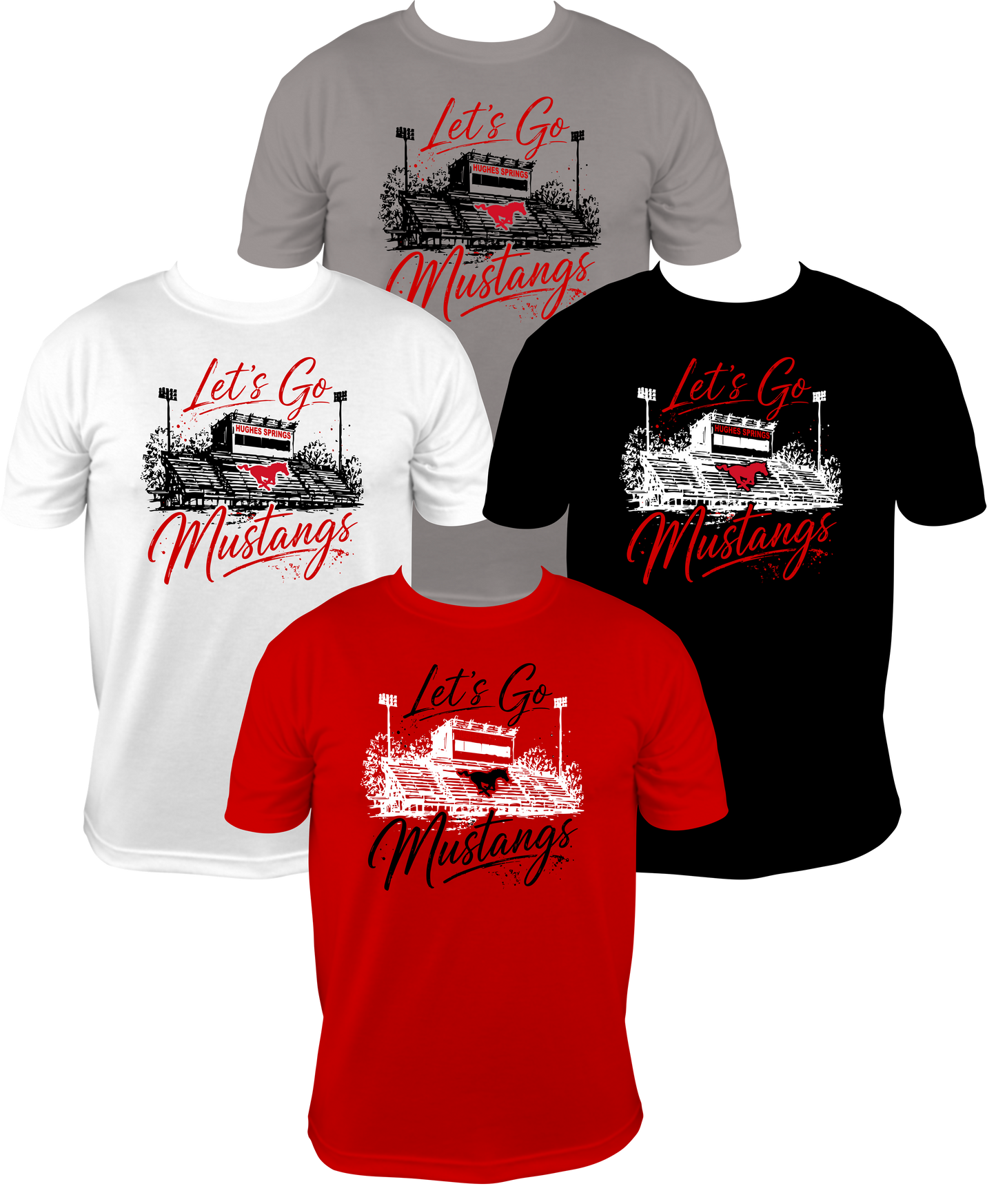 Hughes Springs Cheer Fundraiser Tees