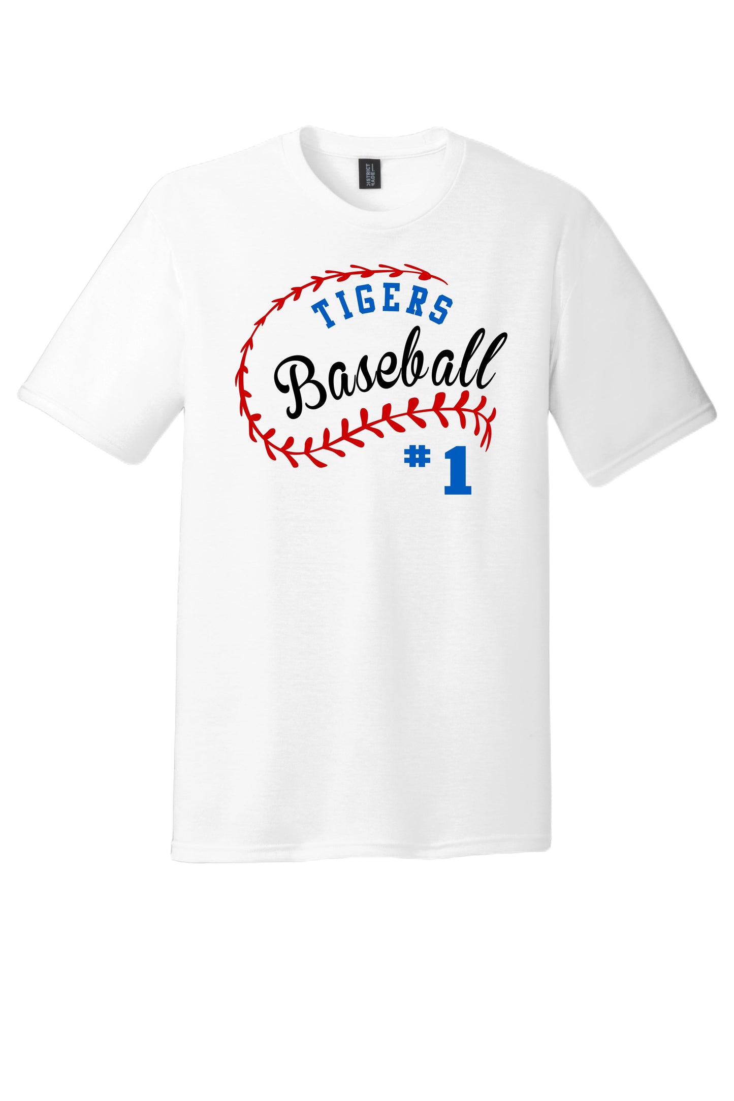 TRANSFER - 044 Tiger Baseball with laces