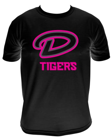 245 neon mascot pink out