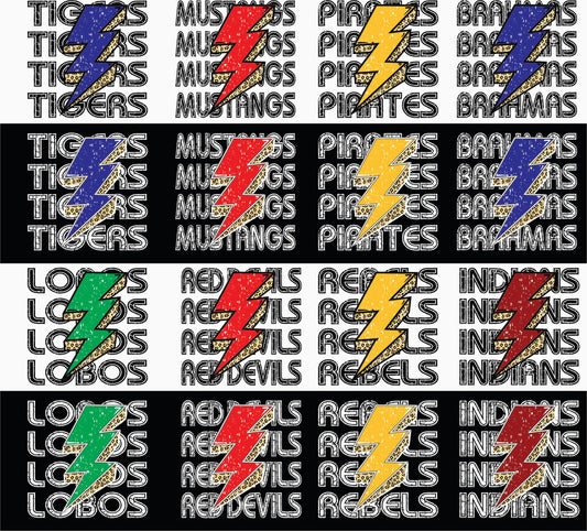 TRANSFER - Mascot Lightning Bolt v2