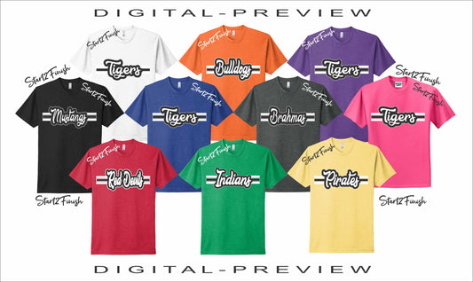 TRANSFER - Mascot Stripes