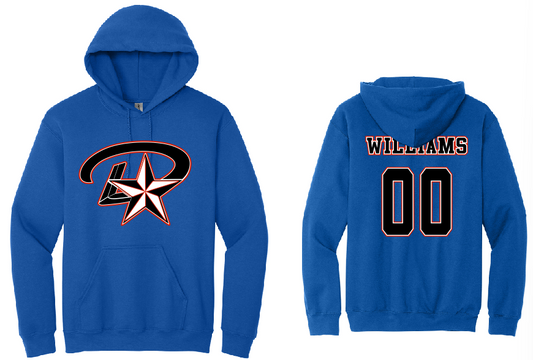 Dfield D Star with Red Outline