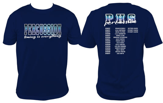 PHS Percussion Tee