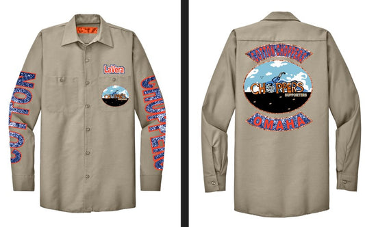 Choppers  Jan 3rd Button up - Light Tan