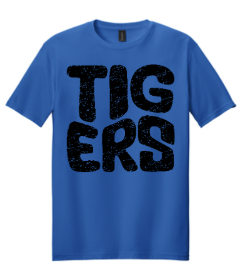 Distressed Tigers T-Shirt