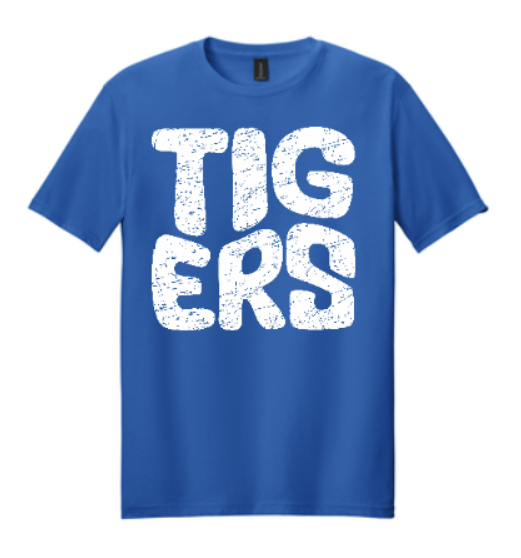 Distressed Tigers T-Shirt