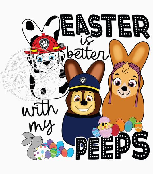 TRANSFER - Chillin with my PEEPS Paw Patrol