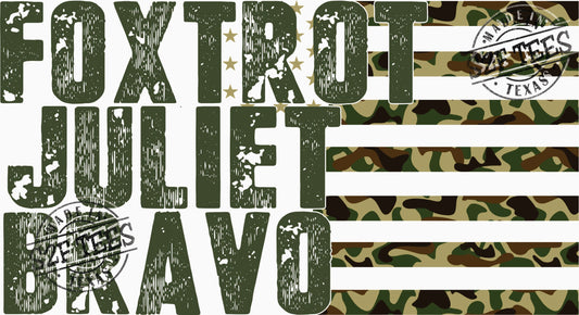 TRANSFER - Foxtrot Juliet Bravo Flag
